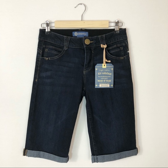 Democracy New “Ab"solution Indigo Bermuda Short 2P - Picture 2 of 15